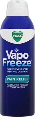 Vapofreeze Menthol Pain Relieving Spray 3Oz, for Muscles & Joint Pain Associated