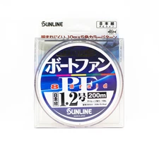 Sunline P.E Line X8 Azeero Boat Fan 200m P.E 1.2 15lb Multi (2109)