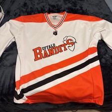 Buffalo Bandits Authentic NLL Lacrosse Away Jersey Size XXL - NO Name or Number 