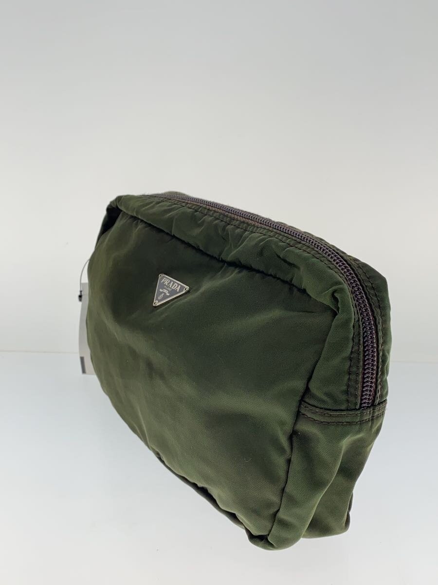 PRADA◆ポーチ/ナイロン/GRN/無地/MV348 PRADA Pouch Nylon GRN Plain MV348 from Japan | eBay