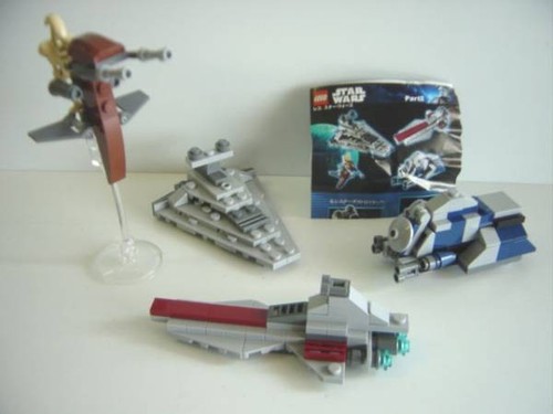 LEGO Star Wars Mini MTT Gashapon Set of 4 Takara Tomy Arts | eBay