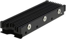 M.2 2280 SSD Heatsink, Double-Sided Heat Sink, with Thermal Silicone Pad for PC
