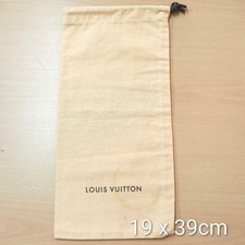 LOUISVUITTON LOUIS VUITTON DUST BAG DUSTBAG DRAWSTRING SHOES SHOESBAG COTTON
