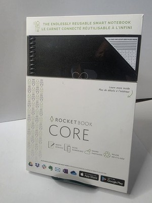 Rocket Book Core - Reusable Smart Notebook - Write, Scan, Share, Reuse   