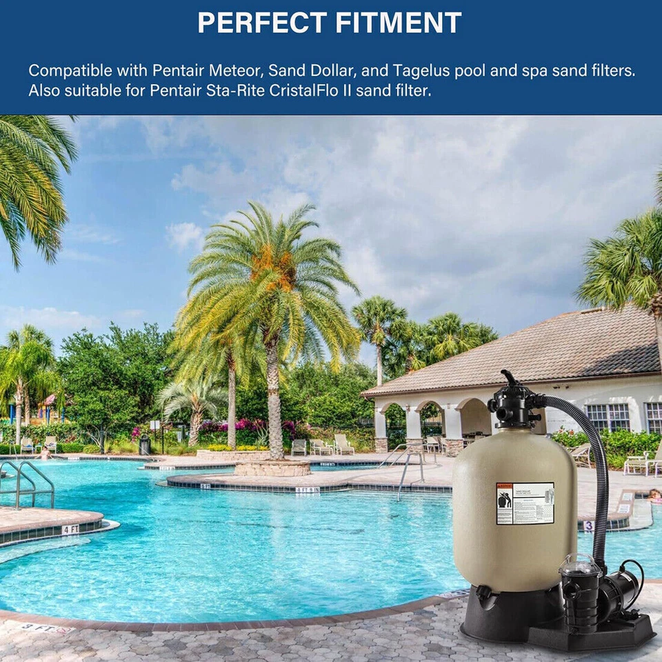 Replacement Part for 262506 1-1/2-Inch 6-Way Clamp Style Valve For Spa Filter - Image 3 of 4