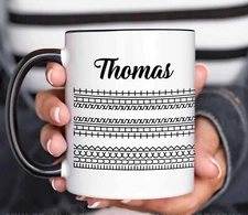 Custom Hidden Swear Message Coffee Mug Fck This Sh!t, Funny Gift