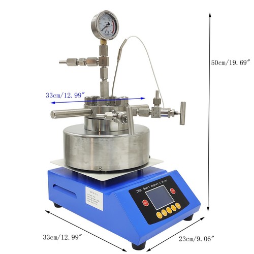 100ml Stainless Hydrogenation Miniature Magnetic Stirring High Pressure Reactor - Picture 16 of 24