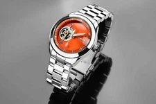 Aragon Watch Antigravity Open Heart 45mm  Brand New!!