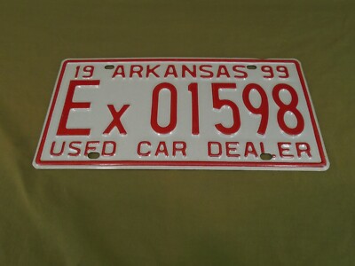 Texas Expired Dealer Tags Clear Temporary License Plate Protector