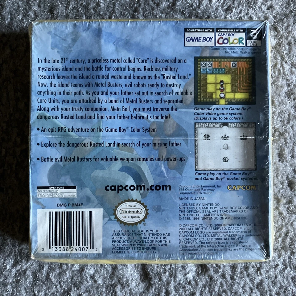 Metal Walker Nintendo Game Boy Color GBC Brand New Factory Sealed - Image 2 of 4