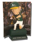 JOSH DONALDSON TARP CATCH DIORAMA OAKLAND ATHLETICS BOBBLEHEAD A'S SGA & T-SHIRT