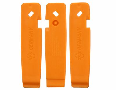 3 Stück SKS Reifenheber Reifen Montierhebel Fahrrad orange 3er Set
