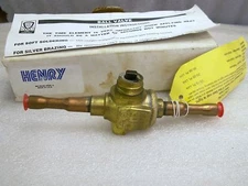 HENRY 900203B FULL PORT REFRIGERANT BALL VALVE 3/8" OD SOLDER HVAC   (XX)