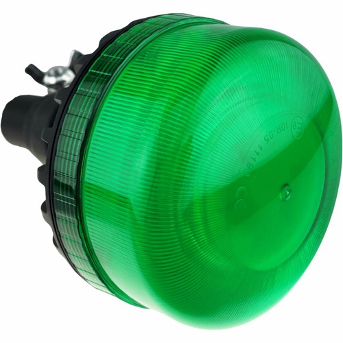 LED Green Flashing Compact Light Beacon Flexi Din for Sany Hazard Strobe - Picture 7 of 14