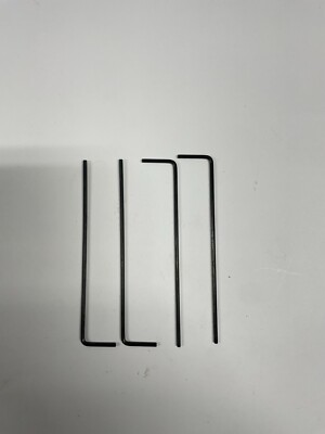 Hex Key Allen Wrench Short Arm Metric 2.MM  (4-Pack)