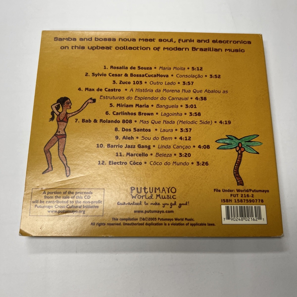Putumayo 輸入盤CD Putumayo Presents: Brazilian Groove by Various Artists (CD