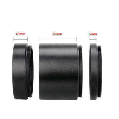 Telescope T2 Extension Tube Kit Length 5mm 10mm 30mm M42x0.75 on Both Side Metal