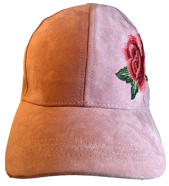 mauve baseball cap