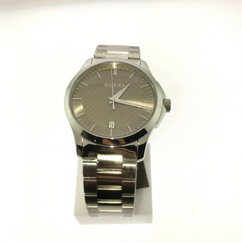 Gucci G Timeless Brown Dial Stainless 