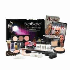 Mehron StarBlend All Pro Cake Makeup Kit HD media TV video stage movie act drama