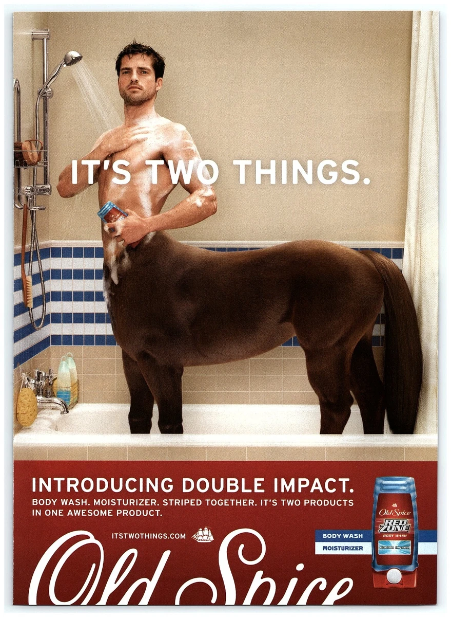 Old Spice Commercial Horse