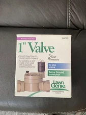 LAWN GENIE 1" Valve Below Ground Installation Premium Watering Systems L6010