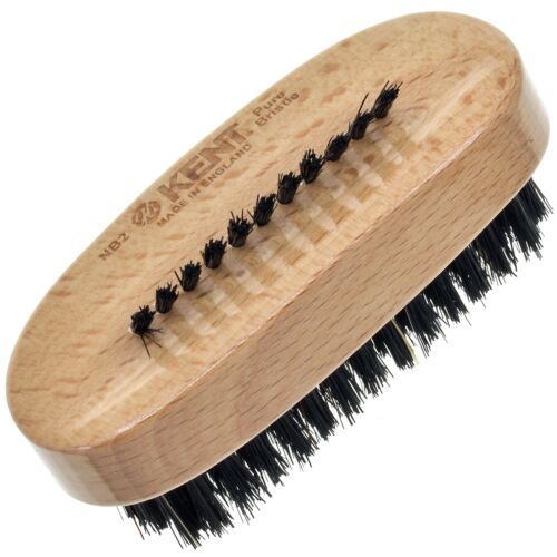 Natural Bristle Double Sided Nail Brush - Picture 1 of 20
