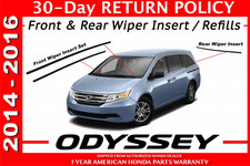  NEW GENUINE HONDA ODYSSEY WIPER REFILL SET ...