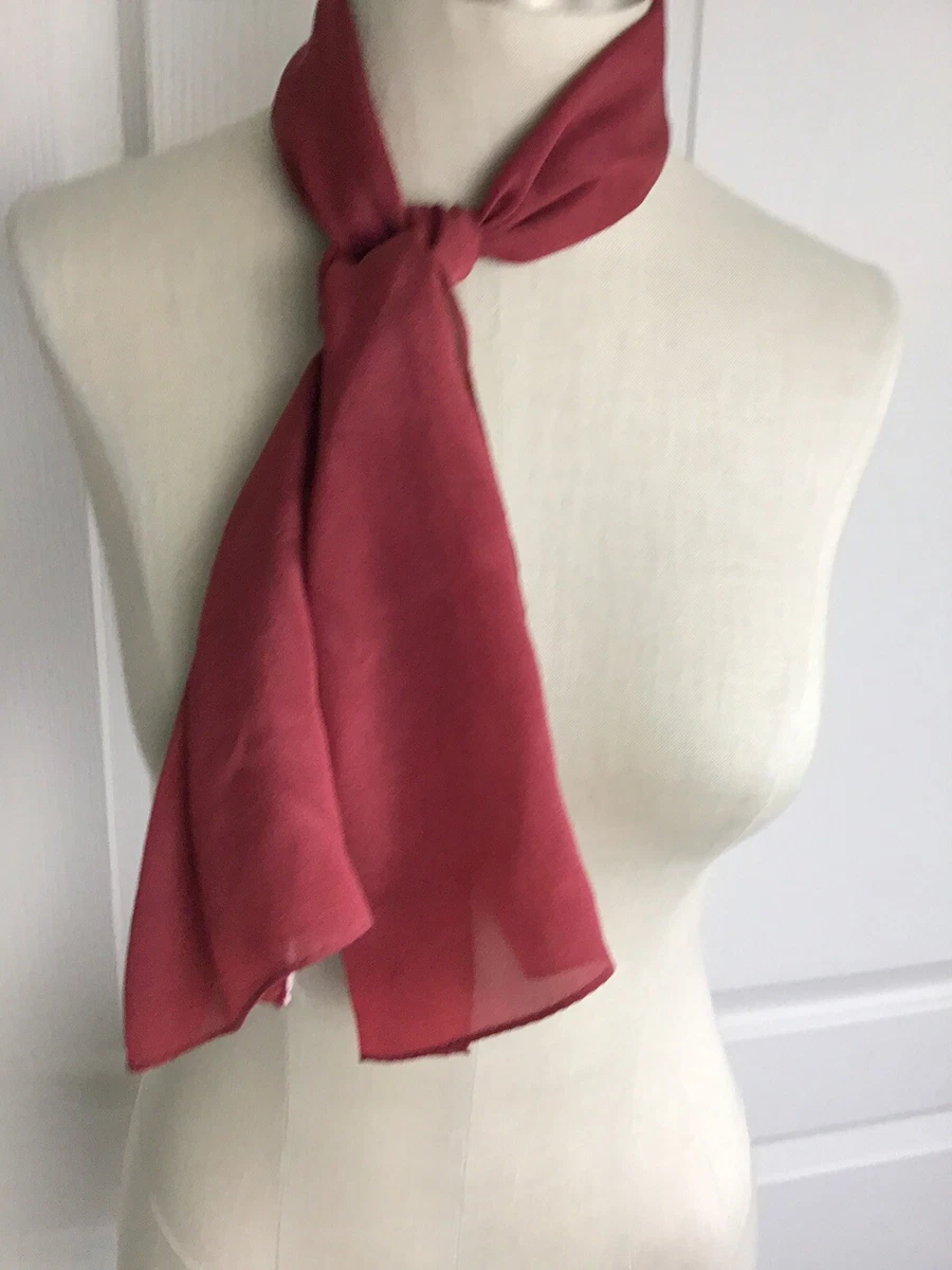 Burgundy neck best sale scarf