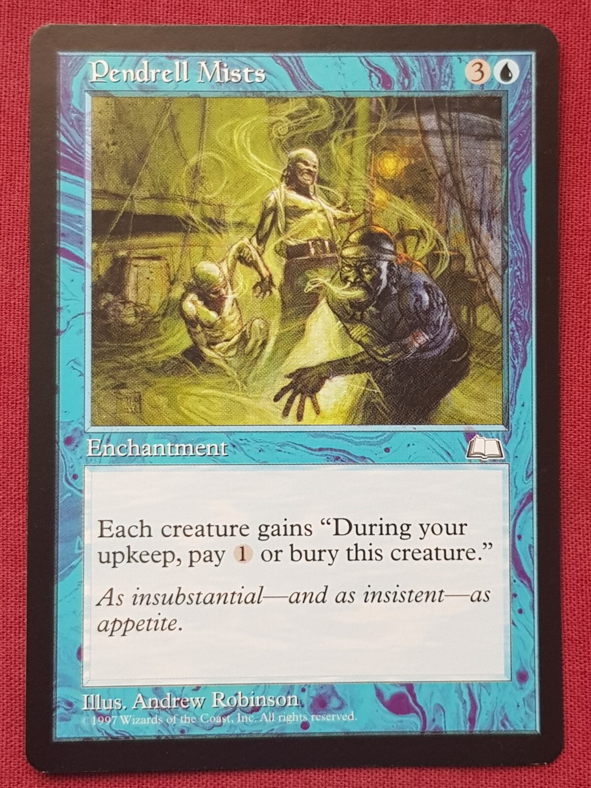 Magic The Gathering WEATHERLIGHT PENDRELL MISTS blue card MTG