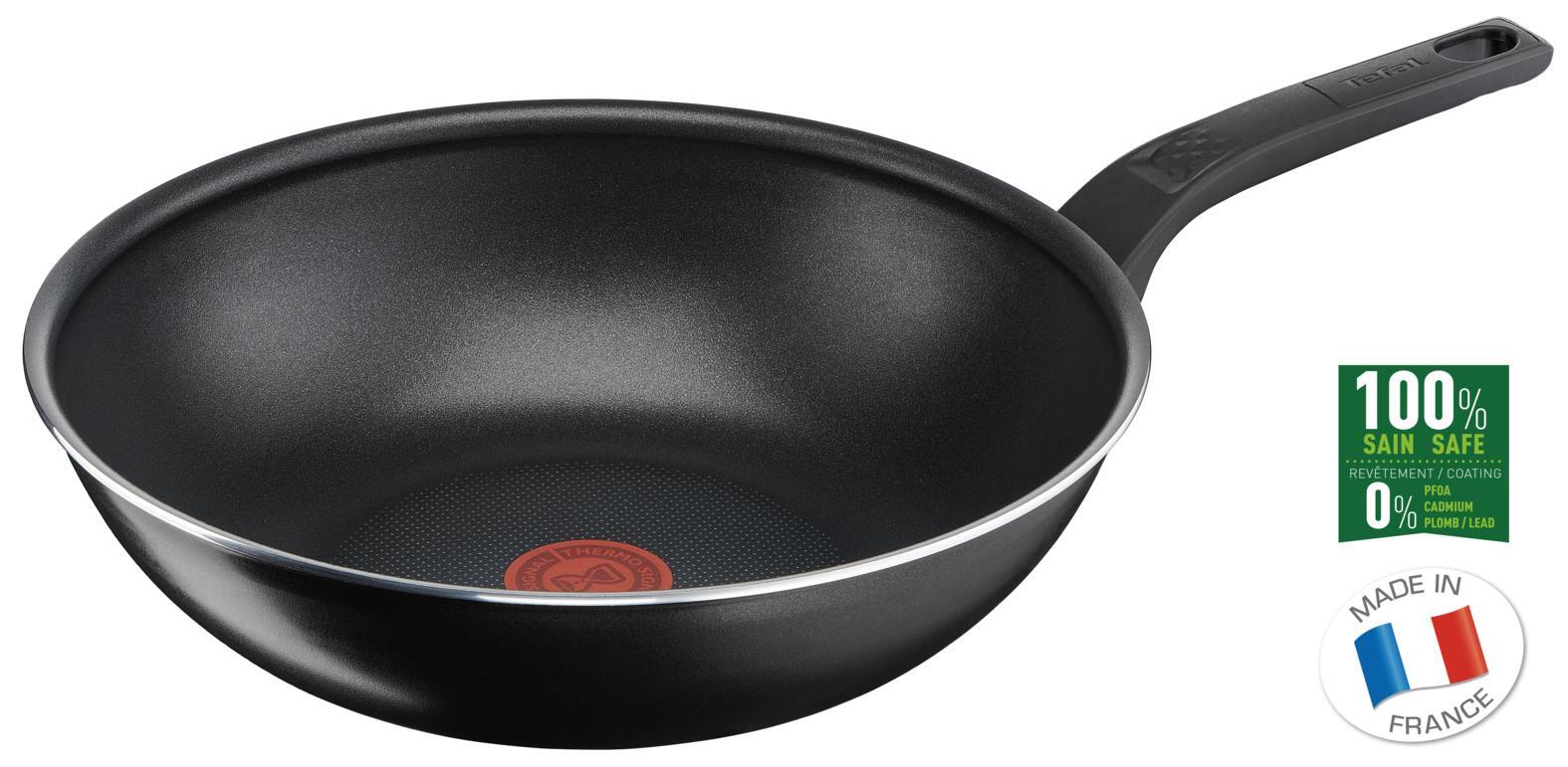 Wok Tefal B55519 Easy Cook & Clean 28cm - Salto Facile e Veloce