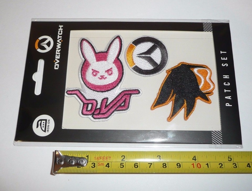Patch Brodé Overwatch Logo - Taille S - Beige - Neuf Avec étiquette