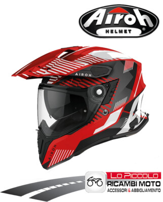 Airoh On-Off Commander Boost Red Gloss Full Carbon 3K CMM55