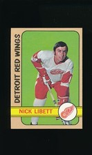 1972-73 Topps #67 Nick Libett * Left Wing * Detroit Red Wings * EX-MT/NM *