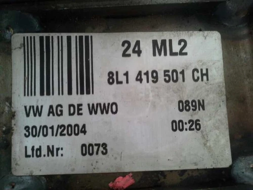 8L1419501CH Columna Direccion para SKODA OCTAVIA BERLINA (1U2) * 2004 949598 - Imagen 3 de 10
