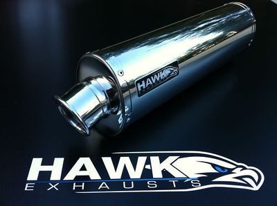 Ducati Scrambler 800 2014 IN Then Hawk Stainless Steel Oval Exhaust Muffler