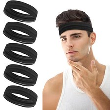 Workout Headbands Non Slip Headband Sport Headbands Sweatbands Elastic Sport Top