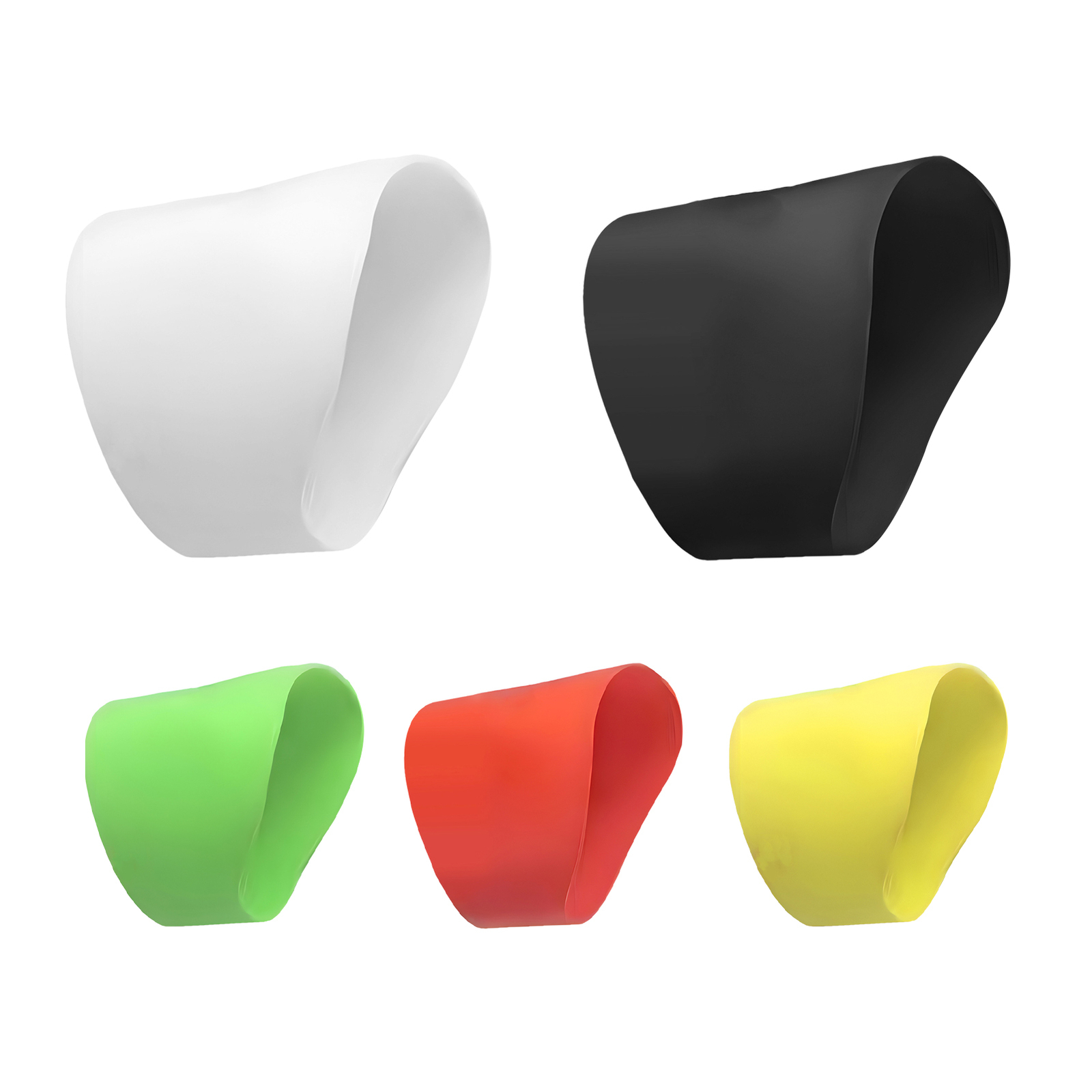 2pcs Youth Kids Adults Teen Soccer Shoe Lace Covers Strings Silicone Band NEW