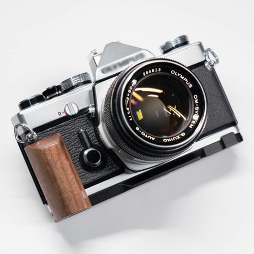 YUWOOD Handcrafted Wooden Camera Grip For Olympus OM-1/ OM-2/ OM-3/ OM-4 - Picture 18 of 26