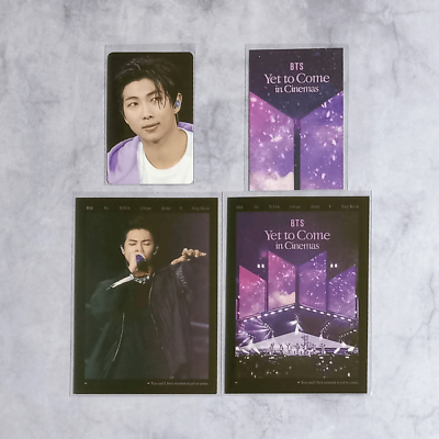 BTS Yet to Come in cinemas 1st Week Photo Card & 2nd Week Postcard