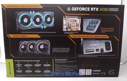 GIGABYTE GeForce RTX 4080 SUPER GAMING OC 16G Graphics Card - Afbeelding 10 van 21