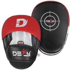 DEFY Boxing Focus Pad Target Mitts Hook & Jab Punching Pads MMA Muay Thai PAIR