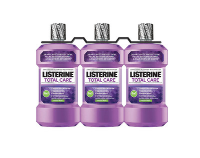Listerine Total Care Fresh Mint Mouthwash, 33.8 fl. oz., 3 pk.
