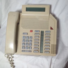 Northern Telecom Biege Digital HF Display Phone NT9K16AC35 Meridian 
