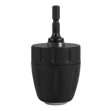 0.8-10mm Keyless Drill Chuck Adapter 3/8-24UNF Mount Thread Impact Chuck Convert