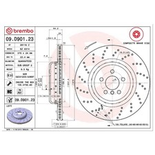 Bremsscheibe hinten links für BMW 5-er G30 G31 6-er Gran G32 7-er G11 | 710784