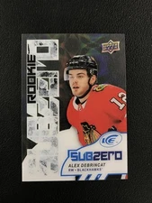 2017-18 Upper Deck Ice #SZ-54 Alex DeBrincat Rookie Blackhawks Sub Zero