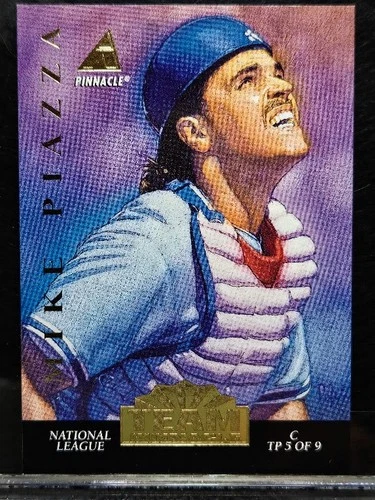 Mike Piazza Ivan Rodriguez 1994 Pinnacle Team Pinnacle #TP5 HOF