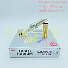 4x Spark Plug Iridium NGK ILZKR7G7G 90219 For ALFA ROMEO GIULIA STELVIO 2.0T