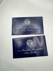 Lot Of 2 1971 S Eisenhower Uncirculated 40% Silver Dollar Blue Packs Ike — photo 1